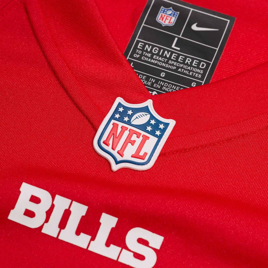 Men's Nike Buffalo Bills Josh Allen Red Alternate Game Player NFL Jersey