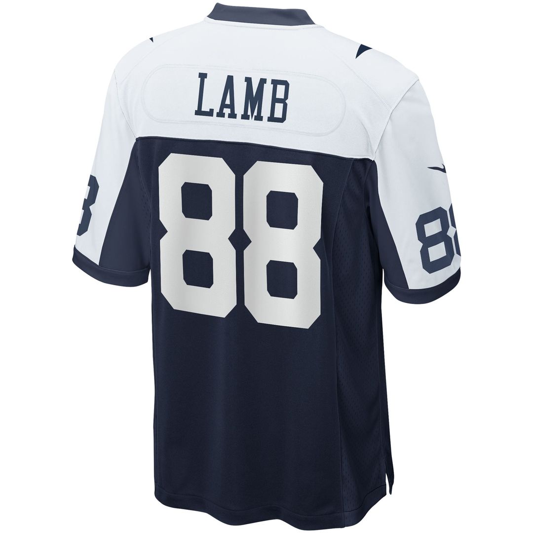 Men's Nike Dallas Cowboys CeeDee Lamb White Alternate Game Team NFL Jersey