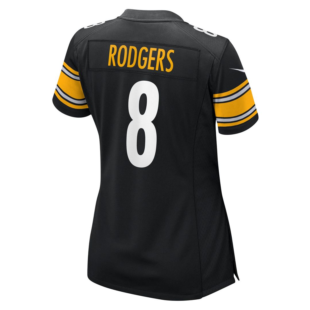 Women's Nike Pittsburgh Steelers Aaron Rodgers Gold Alternate 1933 Throwback Game NFL Jersey