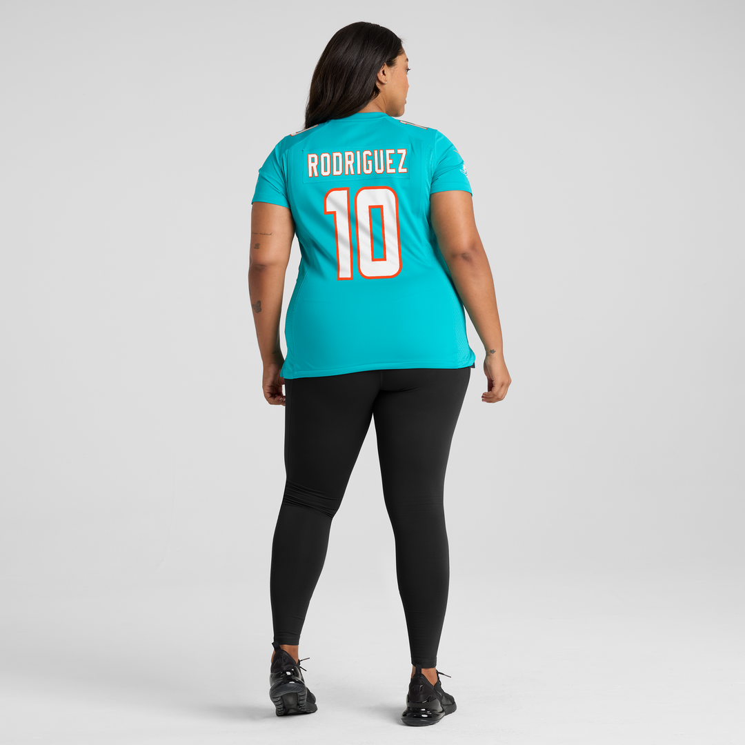 Women's Nike Miami Dolphins Jacob Rodriguez White Game NFL Jersey