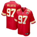 Men's Nike Kansas City Chiefs Ashton Gillotte Red Team Game NFL Jersey