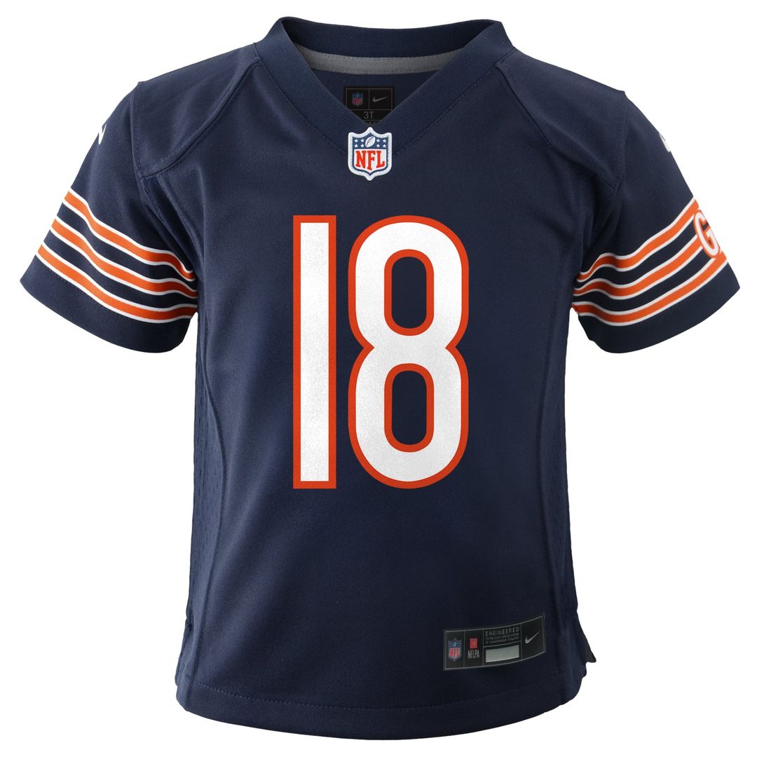 Infant Nike Chicago Bears Caleb Williams Navy Team Player Game NFL Jersey