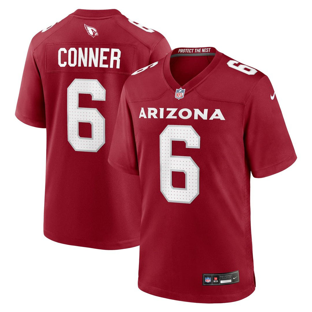 Men's Nike Arizona Cardinals James Conner Cardinal Home Game NFL Jersey