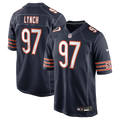 Men's Nike Chicago Bears James Lynch Navy Team Game NFL Jersey