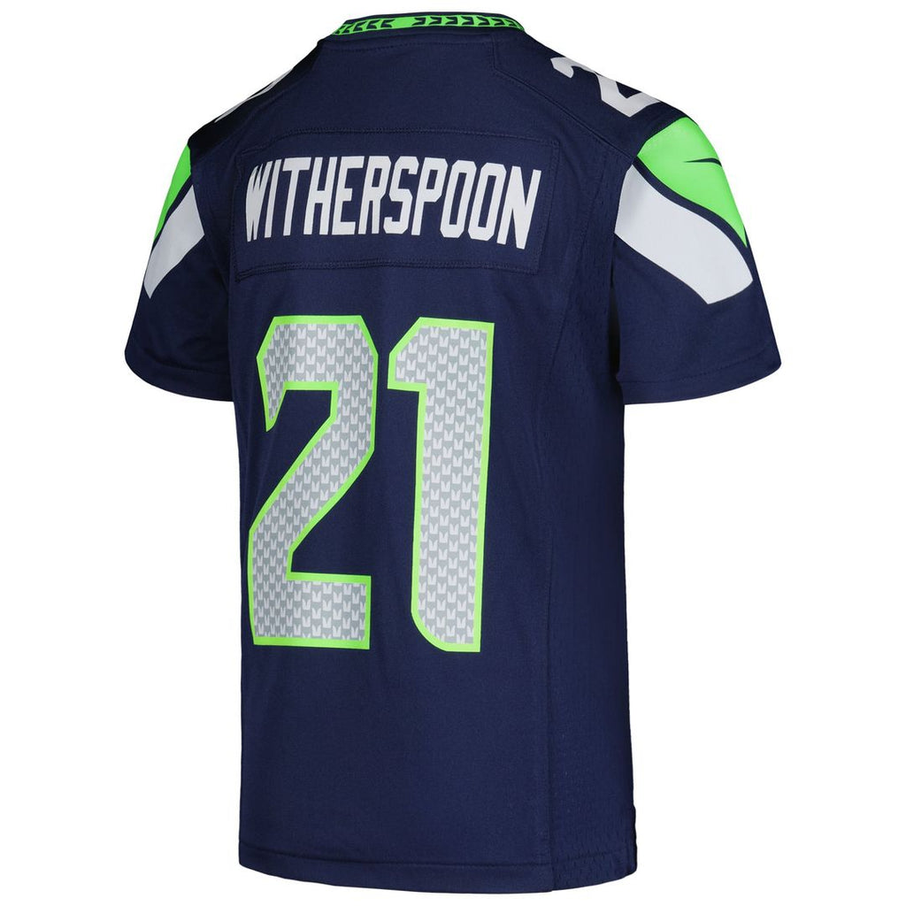 Youth Nike Seattle Seahawks Devon Witherspoon College Navy Game NFL Jersey
