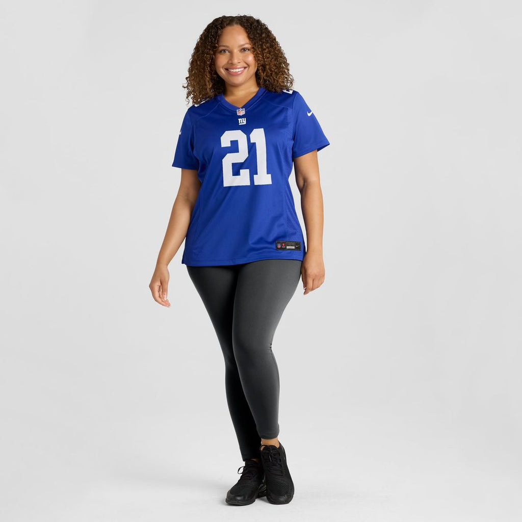 Women's Nike New York Giants Paulson Adebo Royal Team Game NFL Jersey