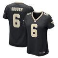 Women's Nike New Orleans Saints Tyler Shough Black Game NFL Jersey