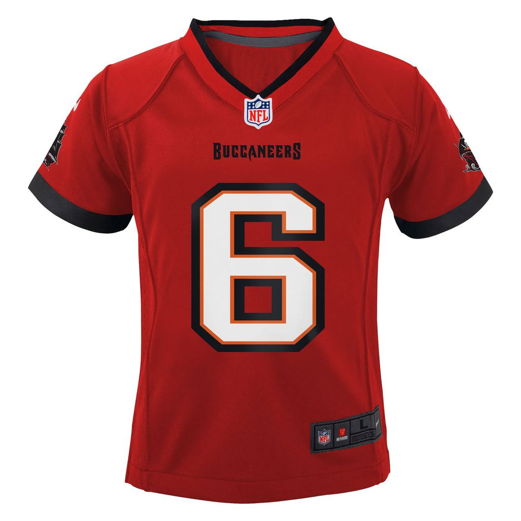 Infant Nike Tampa Bay Buccaneers Baker Mayfield Red Team Player Game NFL Jersey
