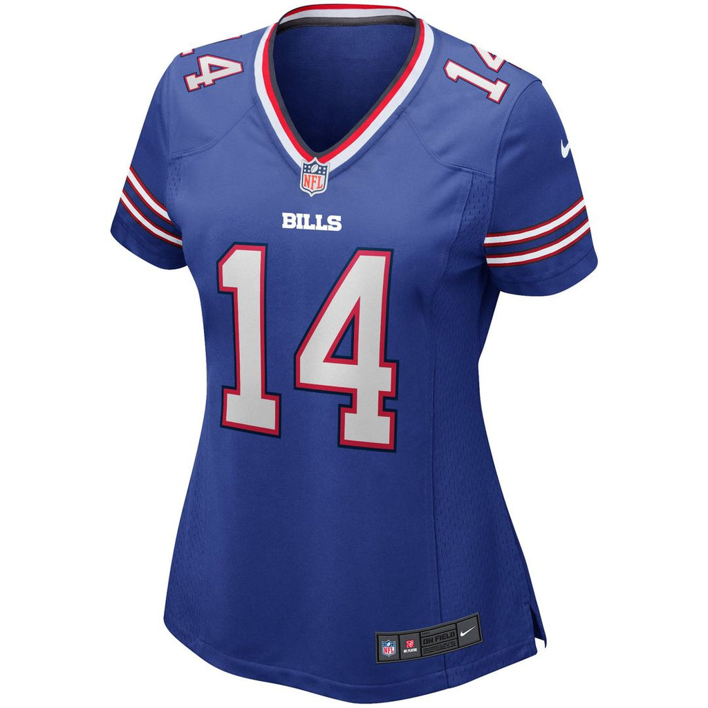 Women's Nike Buffalo Bills Frank Reich Royal Game Retired Player NFL Jersey