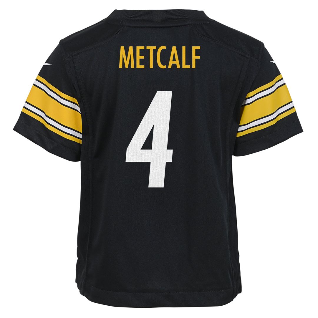 Infant Nike Pittsburgh Steelers D.K. Metcalf Black Team Game NFL Jersey