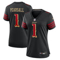 Women's Nike San Francisco 49ers Ricky Pearsall Black 2025 Rivalries Collection Game NFL Jersey