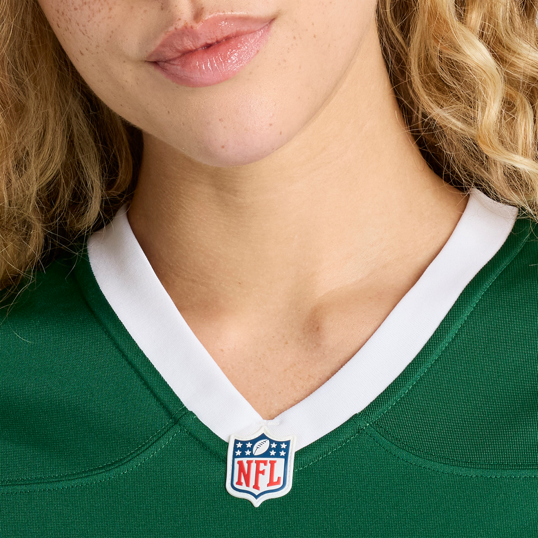 Women's Nike New York Jets Geno Smith Legacy Green Game NFL Jersey