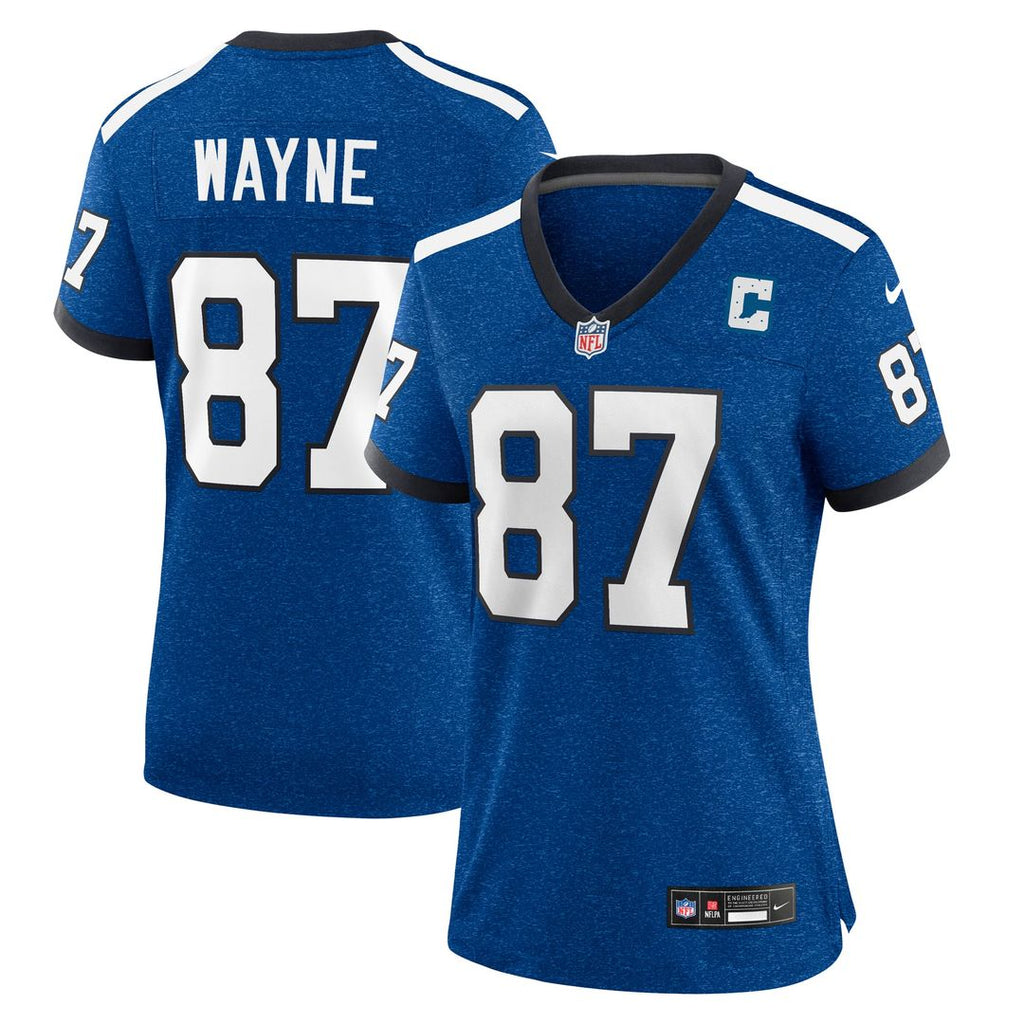 Women's Nike Indianapolis Colts Reggie Wayne Royal Indiana Nights Alternate Game NFL Jersey