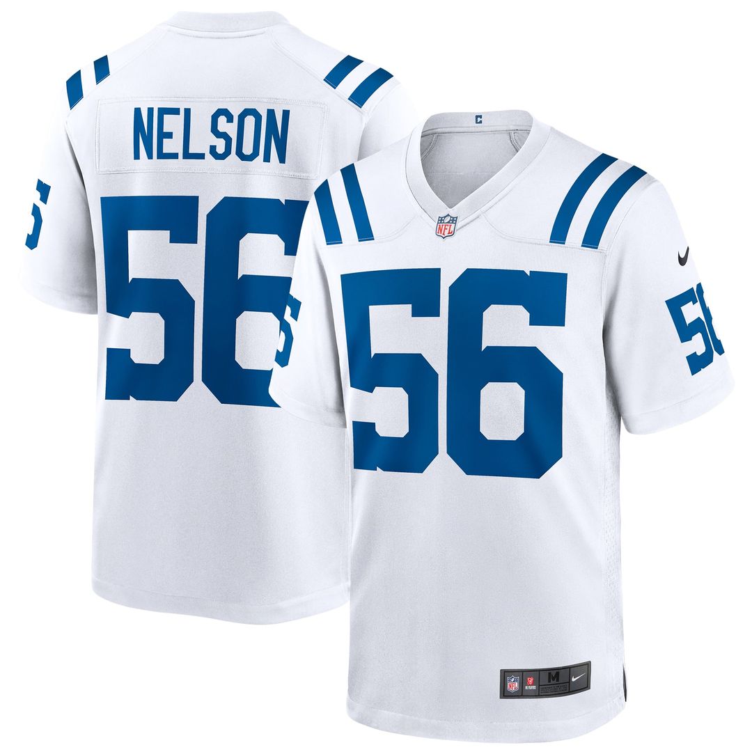 Men's Nike Indianapolis Colts Quenton Nelson Royal Alternate Game NFL Jersey