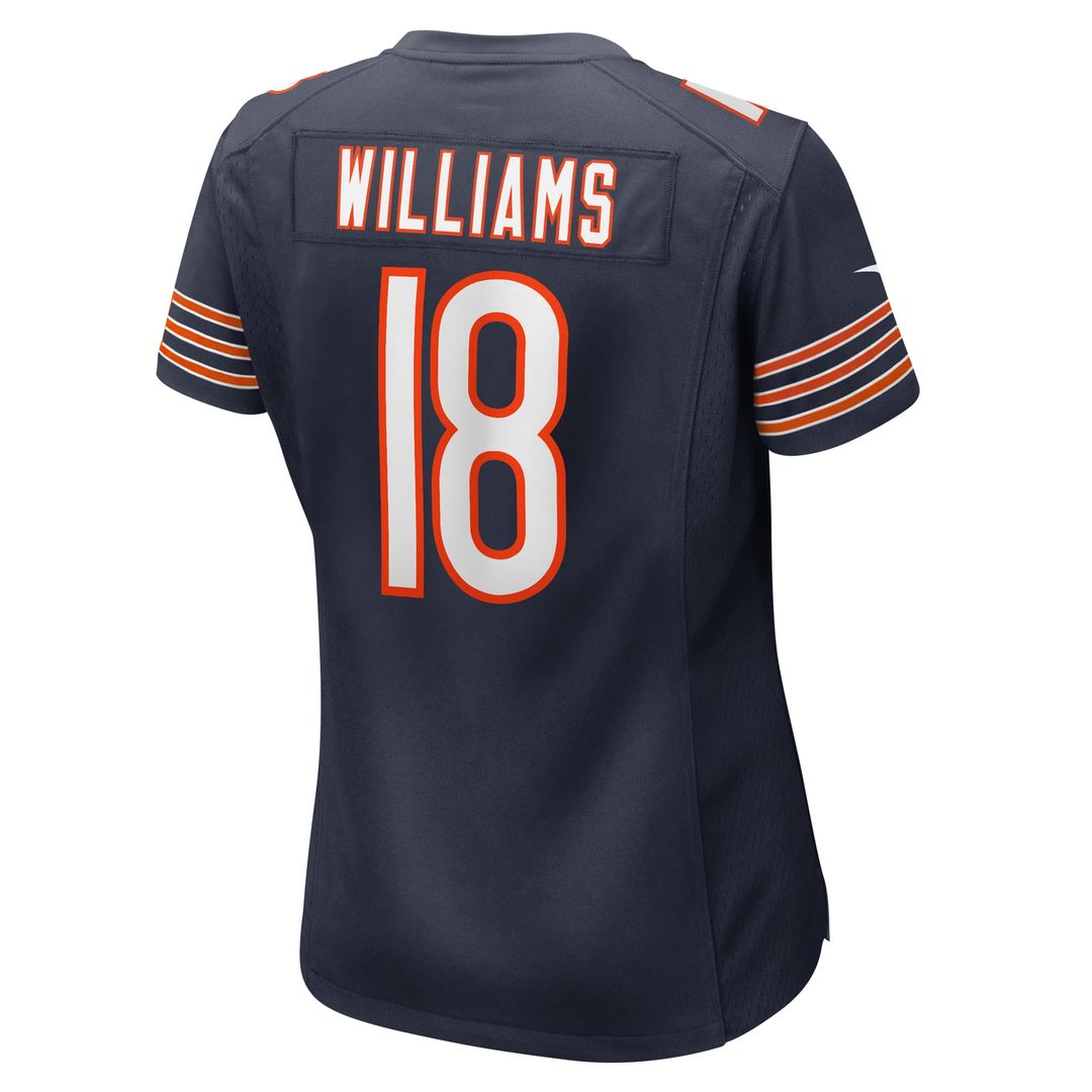 Women's Nike Chicago Bears Caleb Williams Orange Alternate Game NFL Jersey