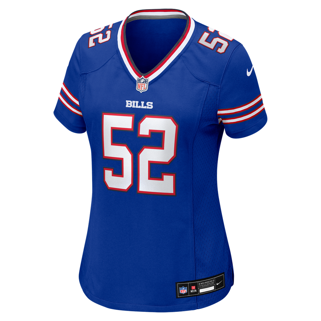 Women's Nike Buffalo Bills Kaleb Elarms-Orr Royal Team Game NFL Jersey