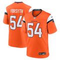 Men's Nike Denver Broncos Alex Forsyth Orange Team Game NFL Jersey