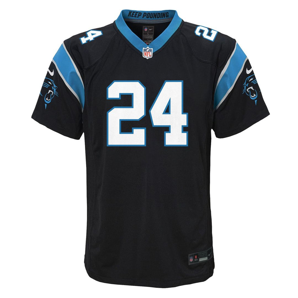 Youth Nike Carolina Panthers Jonathon Brooks Blue Game NFL Jersey
