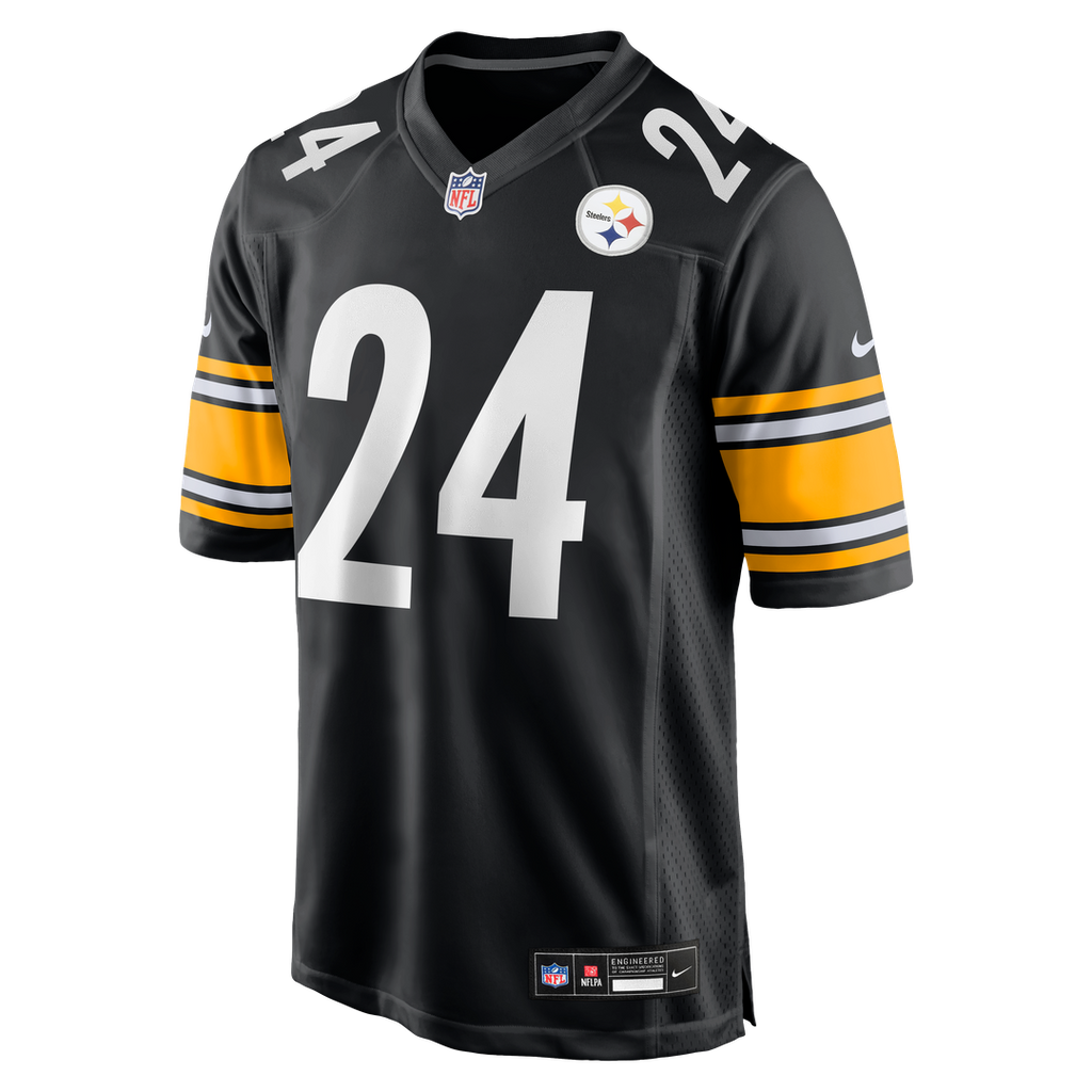 Men's Nike Pittsburgh Steelers Joey Porter Jr. Gold Alternate 1933 Throwback Game NFL Jersey