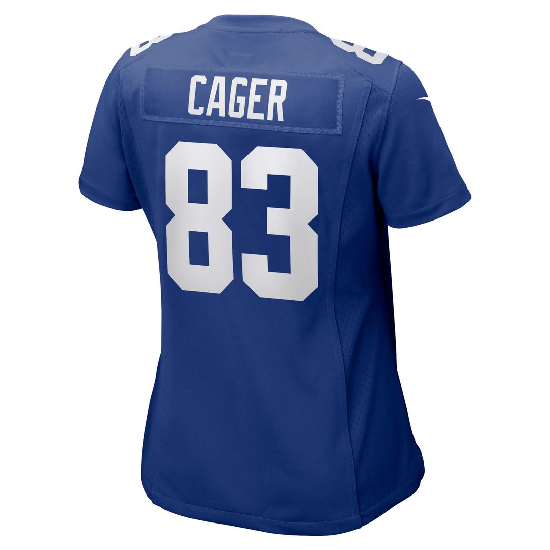 Women's Nike New York Giants Lawrence Cager Royal Home Game Player NFL Jersey