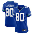 Women's Nike Seattle Seahawks Steve Largent Royal Throwback Retired Player Game NFL Jersey