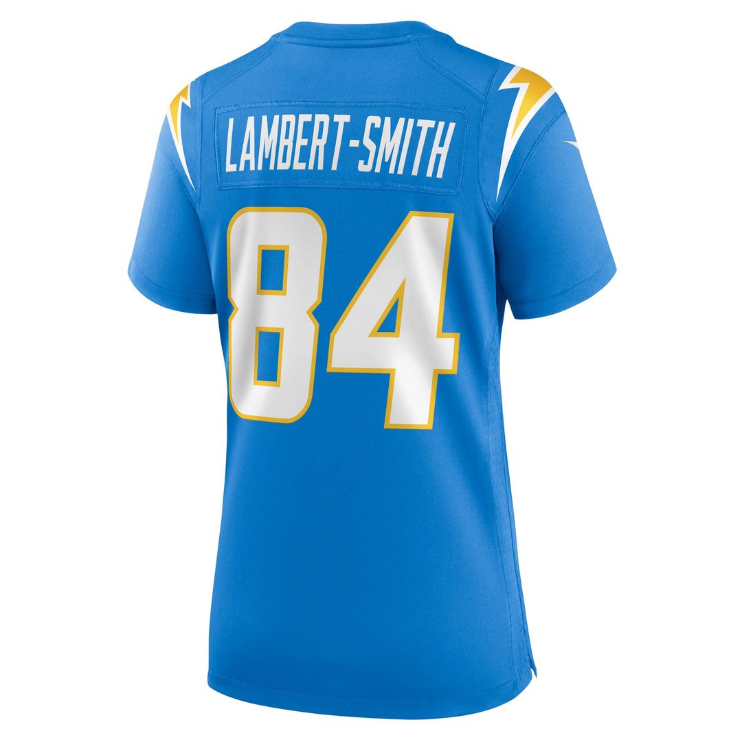 Women's Nike Los Angeles Chargers KeAndre Lambert-Smith Powder Blue Team Game NFL Jersey
