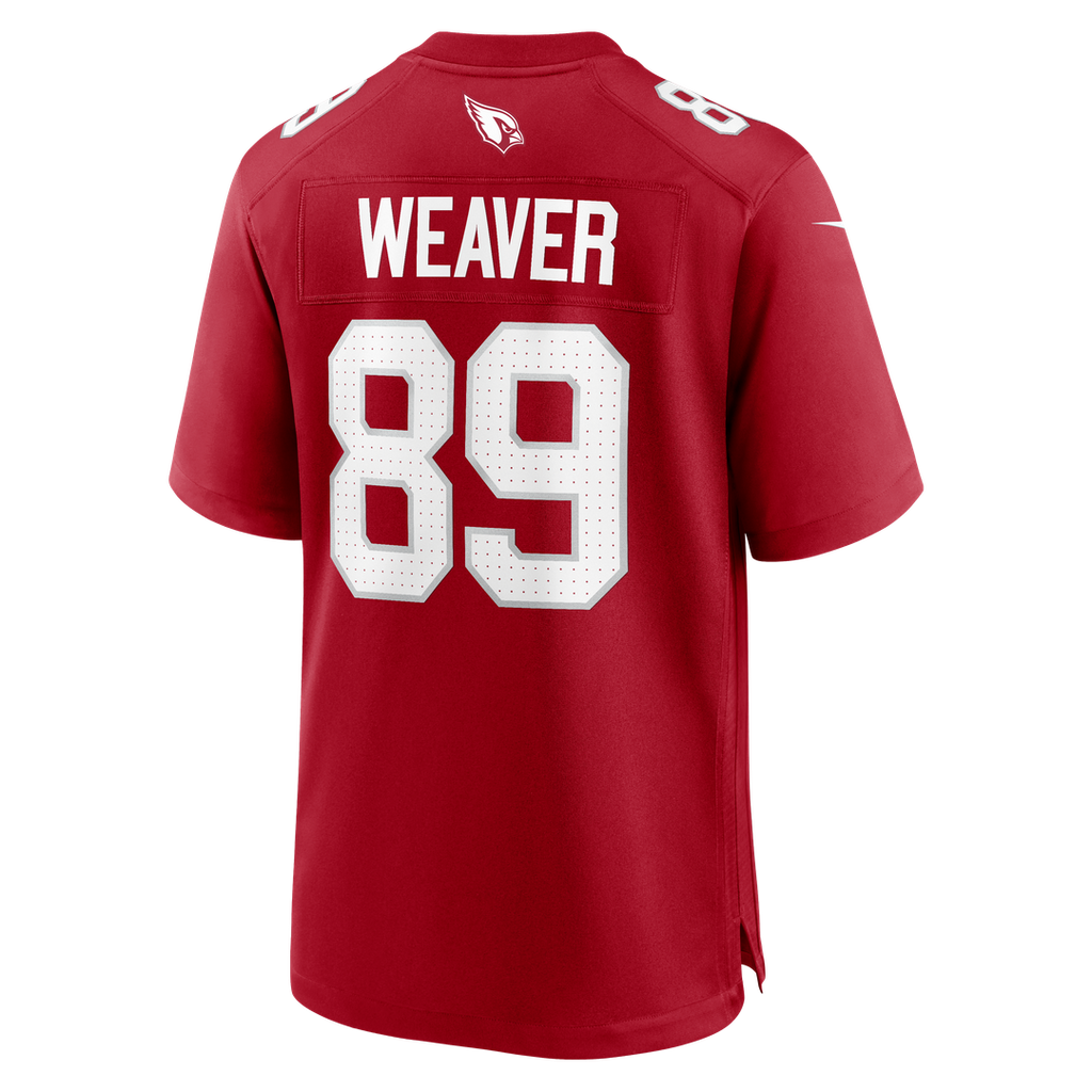 Men's Nike Arizona Cardinals Xavier Weaver Cardinal Team Game NFL Jersey
