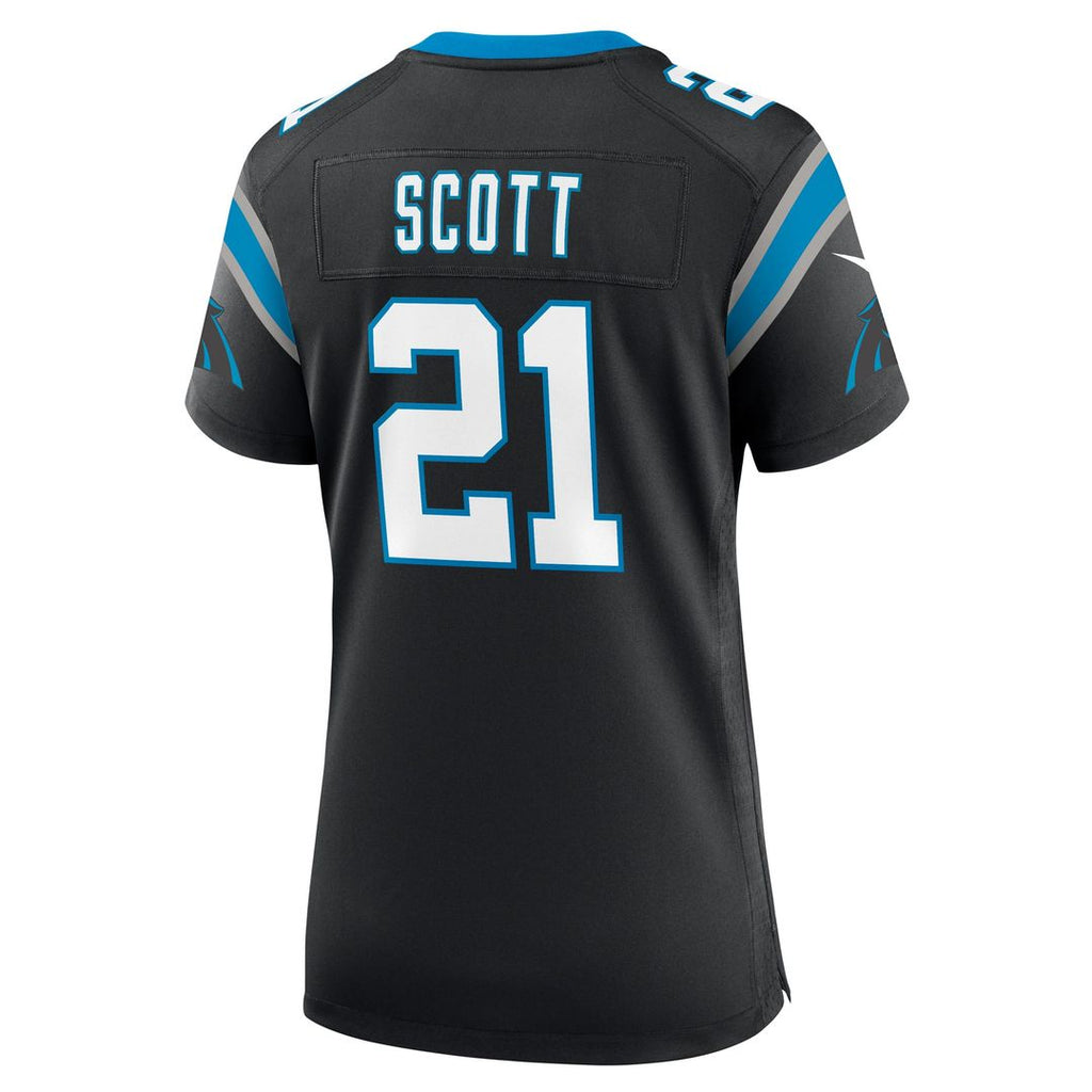 Women's Nike Carolina Panthers Nick Scott Black Game NFL Jersey
