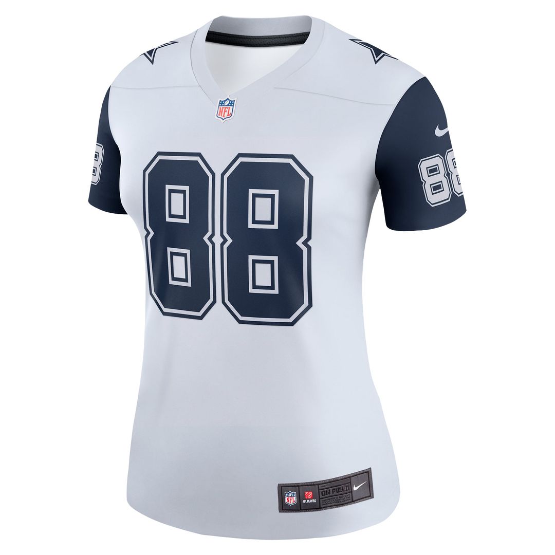 Women's Nike Dallas Cowboys CeeDee Lamb White Legend Player NFL Performance Top