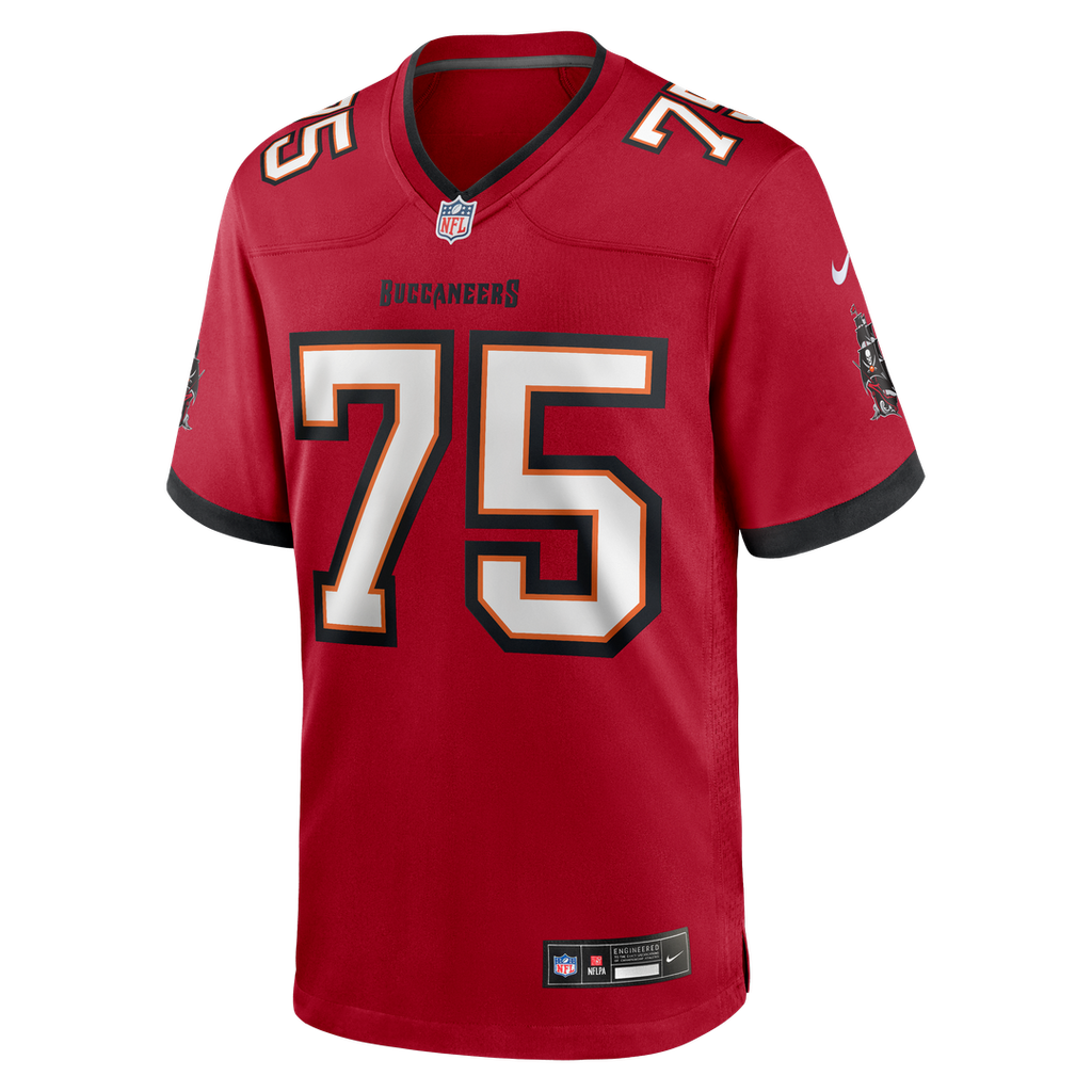 Men's Nike Tampa Bay Buccaneers Billy Schrauth Red Team Game NFL Jersey