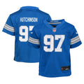 Toddler Nike Detroit Lions Aidan Hutchinson Blue Game NFL Jersey