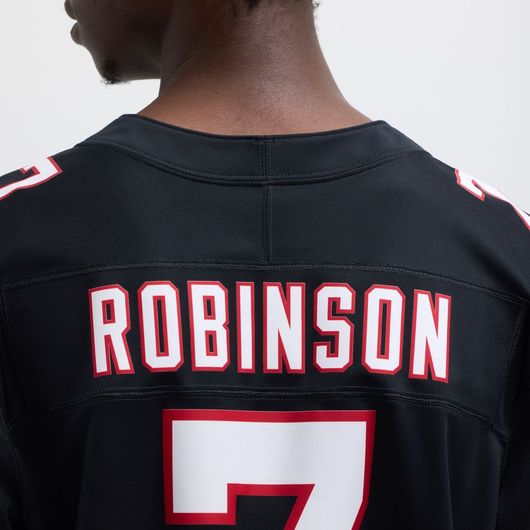 Men's Nike Atlanta Falcons Bijan Robinson Black Alternate Vapor F.U.S.E. Limited NFL Jersey