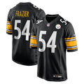Men's Nike Pittsburgh Steelers Zach Frazier Black Game NFL Jersey