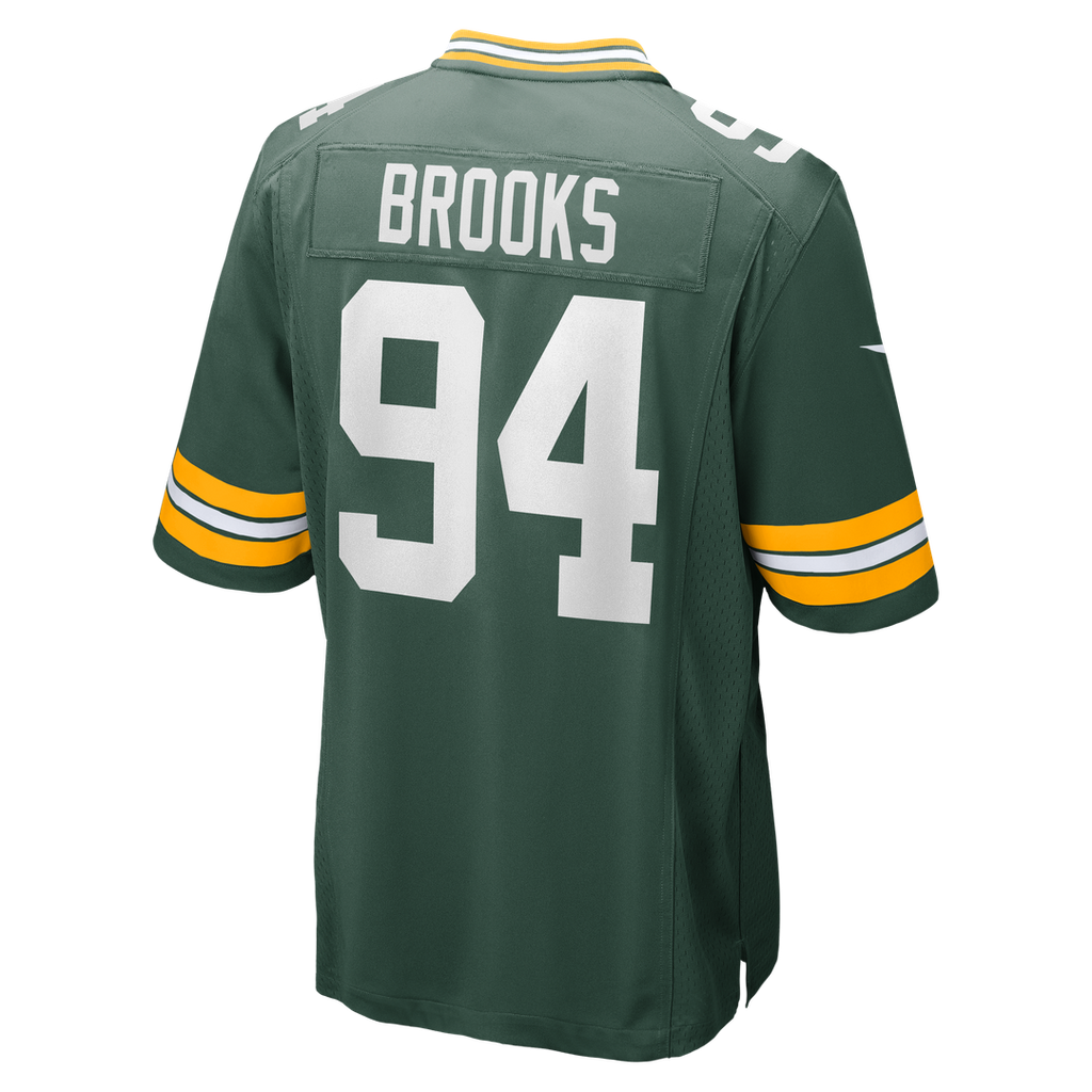 Men's Nike Green Bay Packers Karl Brooks Green Game NFL Jersey
