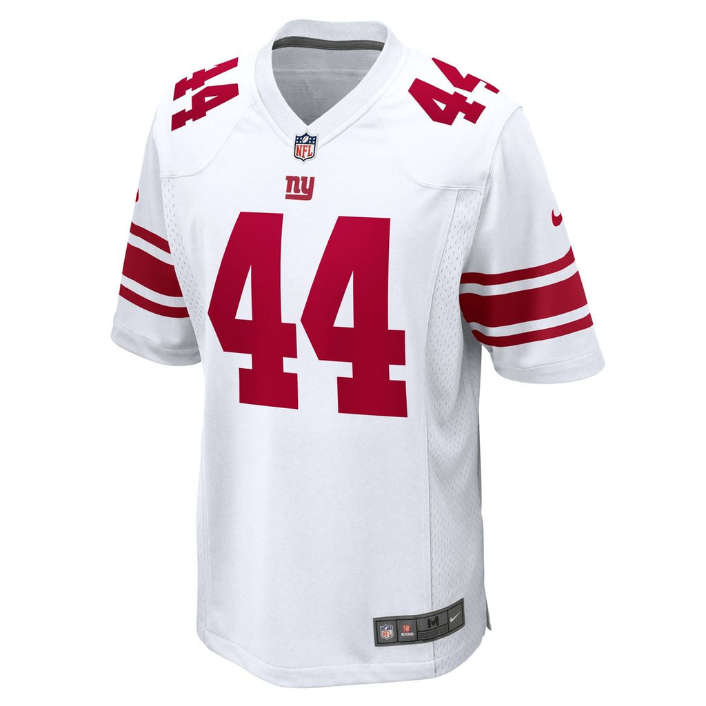 Men's Nike New York Giants Cam Skattebo White Game NFL Jersey
