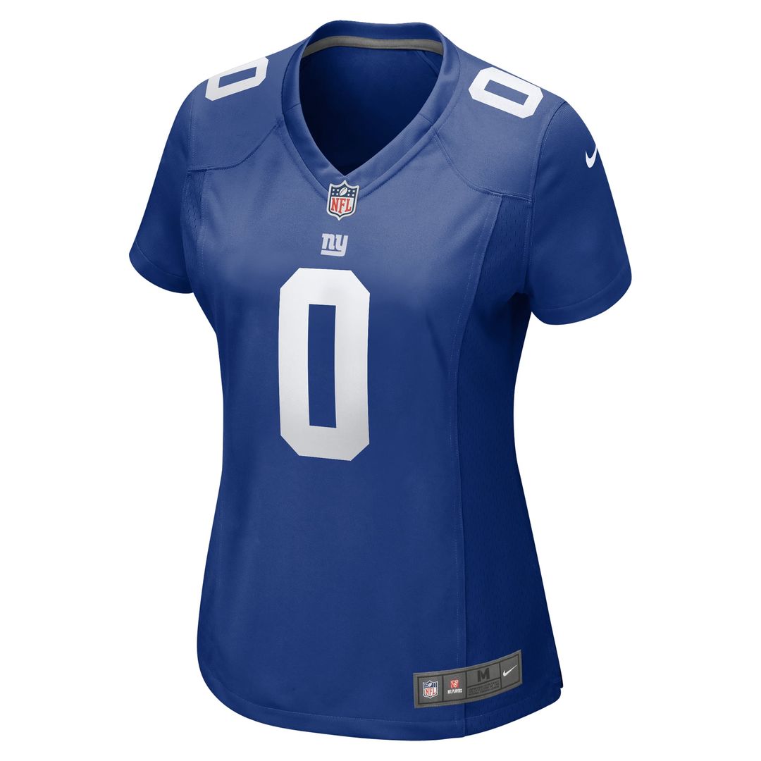Women's Nike New York Giants Brian Burns Royal Game Player NFL Jersey