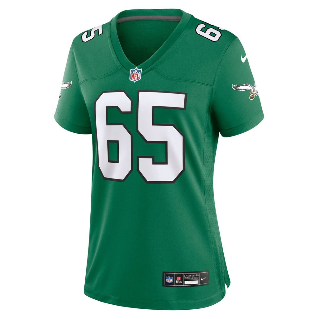 Women's Nike Philadelphia Eagles Lane Johnson Kelly Green Alternate Game NFL Jersey