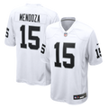Men's Nike Las Vegas Raiders Fernando Mendoza White Game Player NFL Jersey