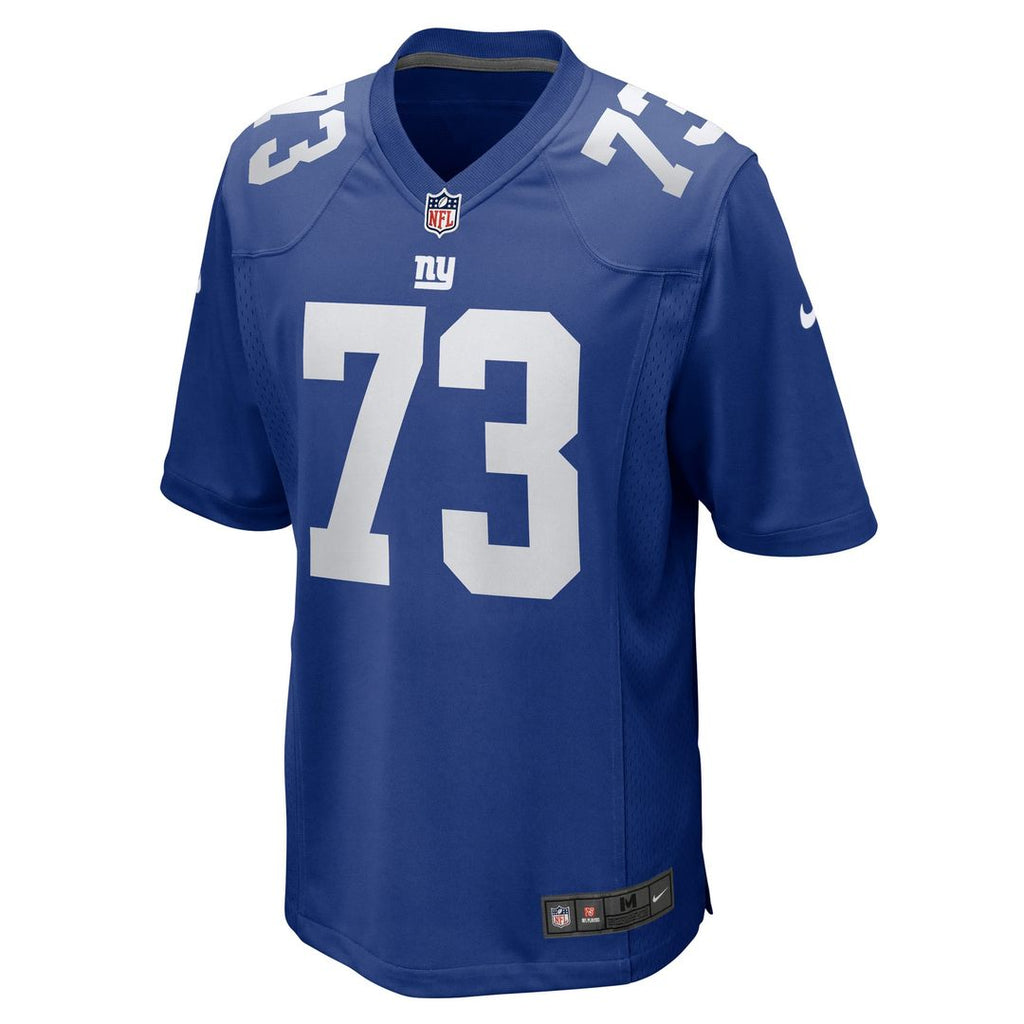 Men's Nike New York Giants Evan Neal Royal Player Game NFL Jersey