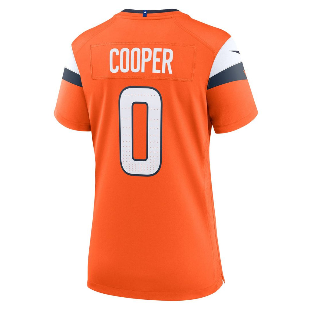 Women's Nike Denver Broncos Jonathon Cooper Orange Team Game NFL Jersey