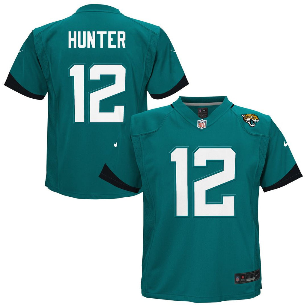 Toddler Nike Jacksonville Jaguars Travis Hunter Teal Team Game NFL Jersey