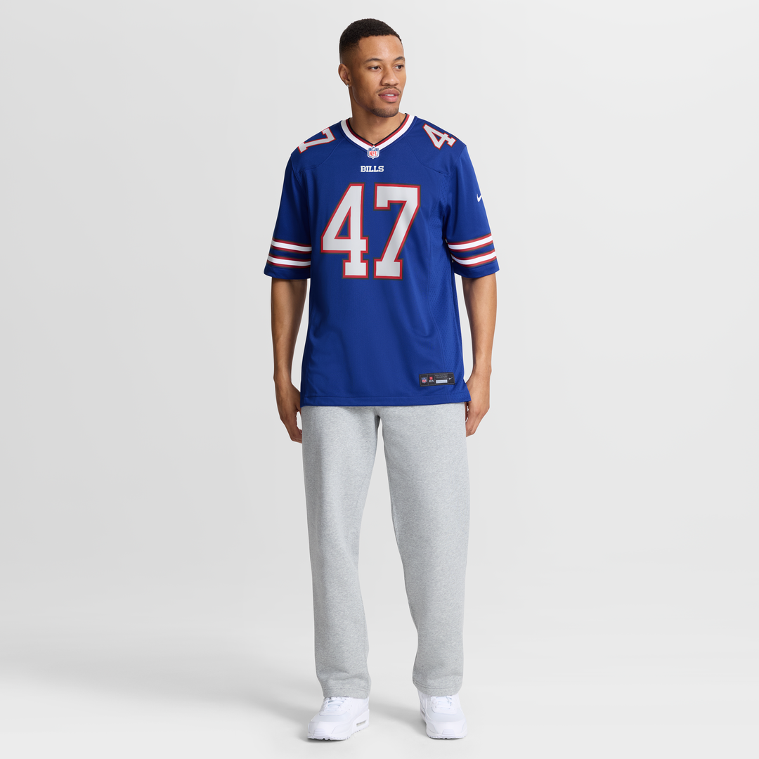 Men's Nike Buffalo Bills Christian Benford Royal Game NFL Jersey