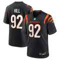 Men's Nike Cincinnati Bengals B.J. Hill Black Game NFL Jersey