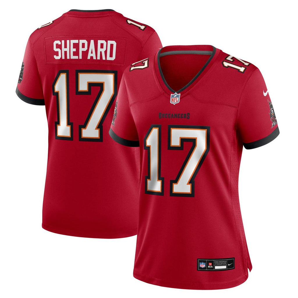 Women's Nike Tampa Bay Buccaneers Sterling Shepard Red Team Game NFL Jersey