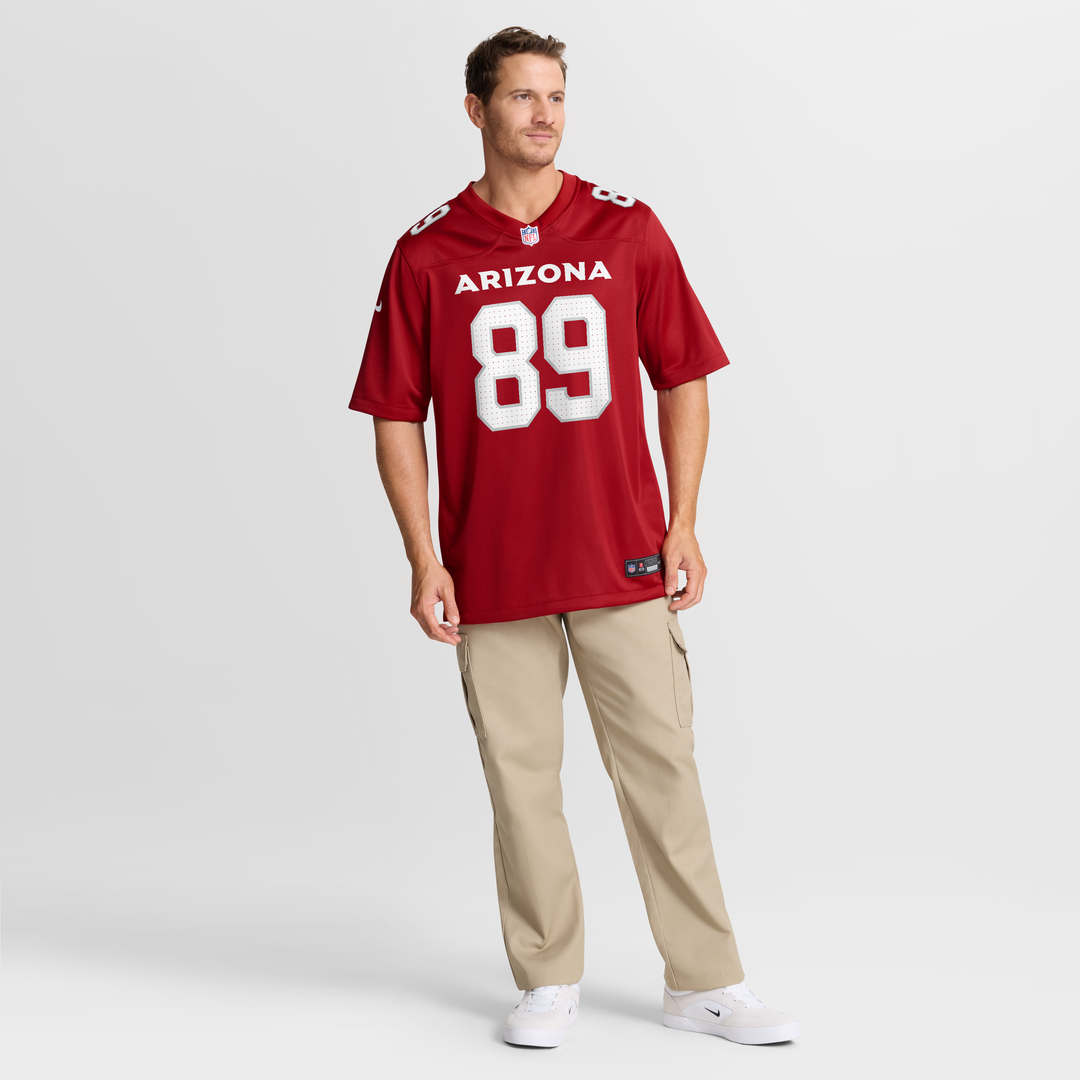Men's Nike Arizona Cardinals Xavier Weaver Cardinal Team Game NFL Jersey