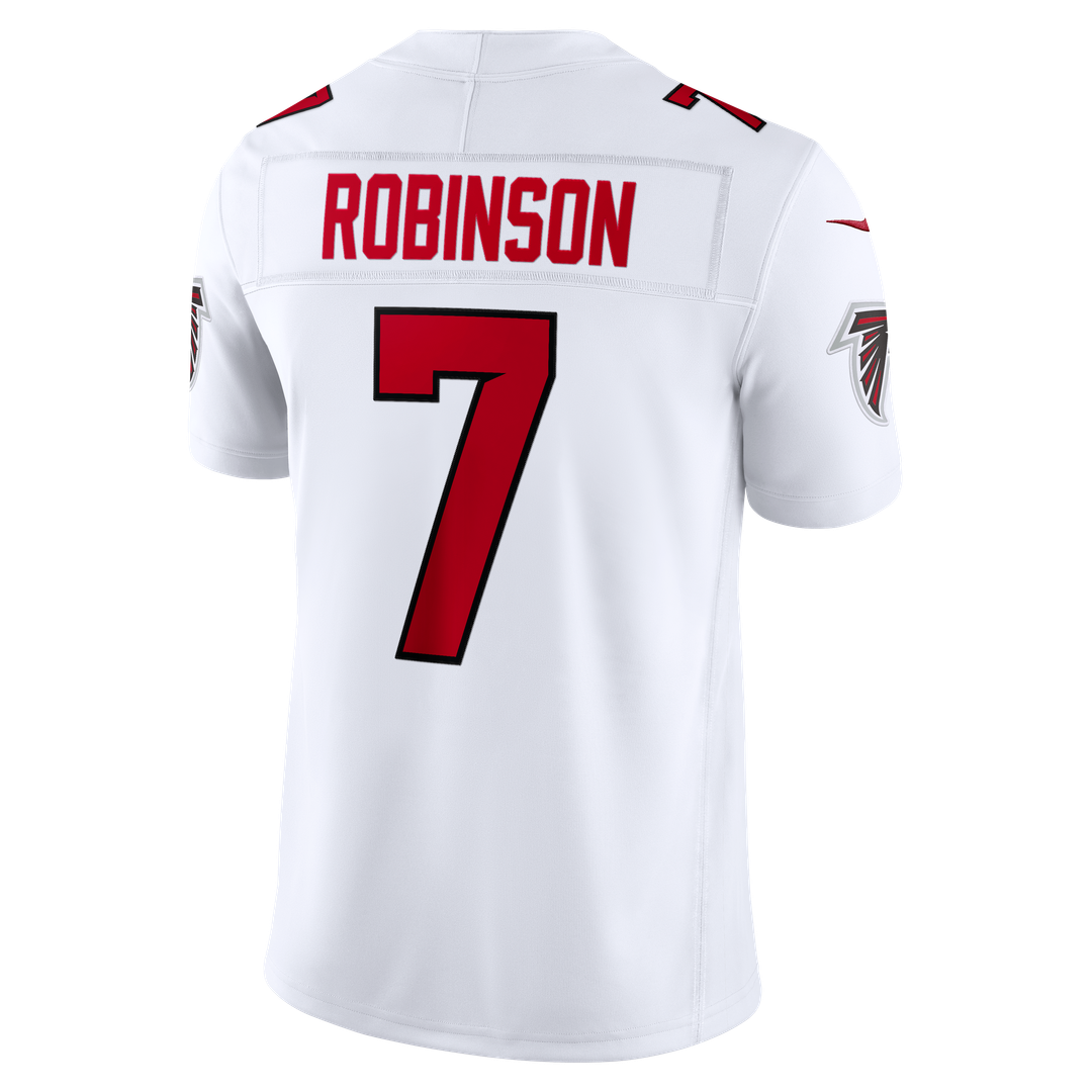 Men's Nike Atlanta Falcons Bijan Robinson White Vapor F.U.S.E. Stitched Limited NFL Jersey
