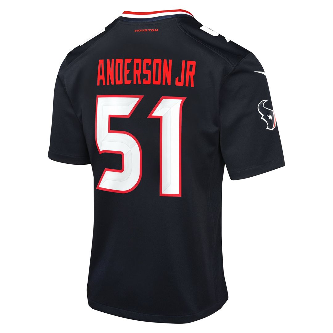 Youth Nike Houston Texans Will Anderson Jr. White Game NFL Jersey