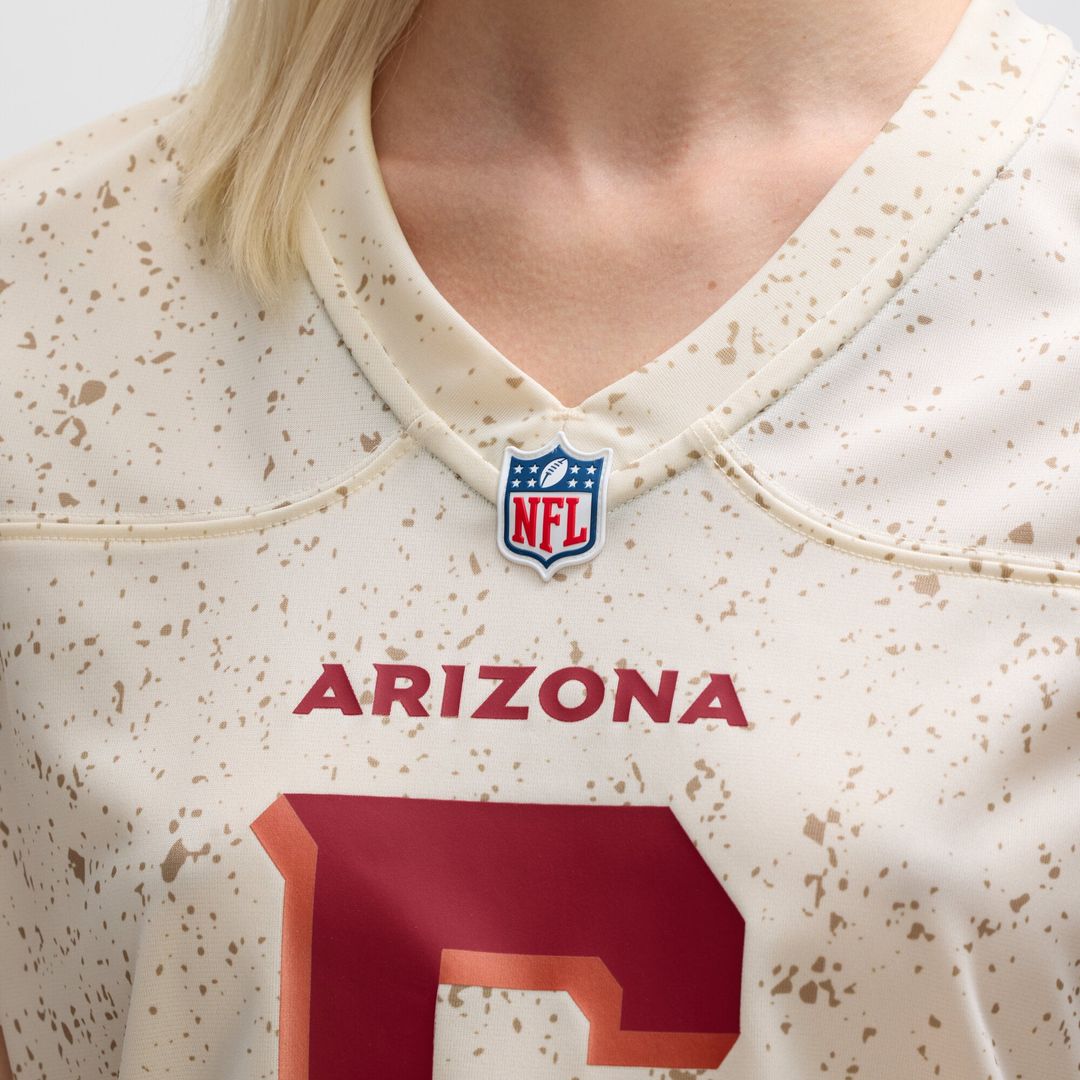 Women's Nike Arizona Cardinals James Conner Natural 2025 Rivalries Collection Game NFL Jersey