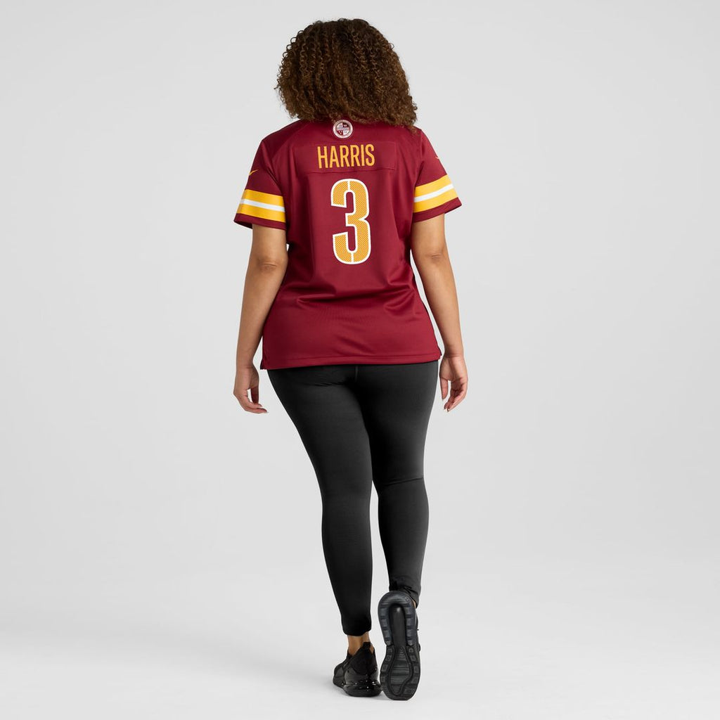 Women's Nike Washington Commanders Will Harris Burgundy Team Game NFL Jersey