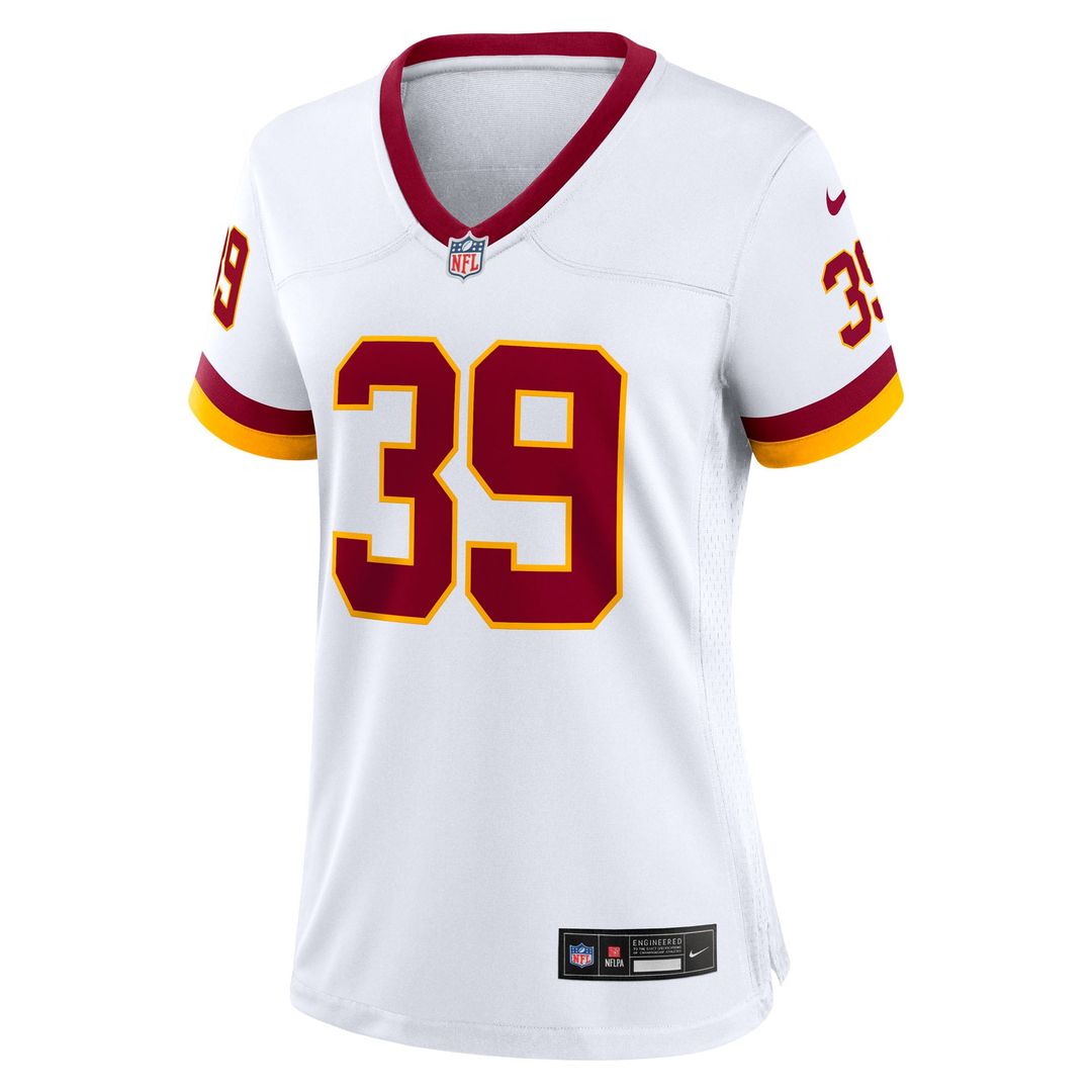 Women's Nike Washington Commanders Jeremy Reaves White Game Super Bowl Era NFL Jersey